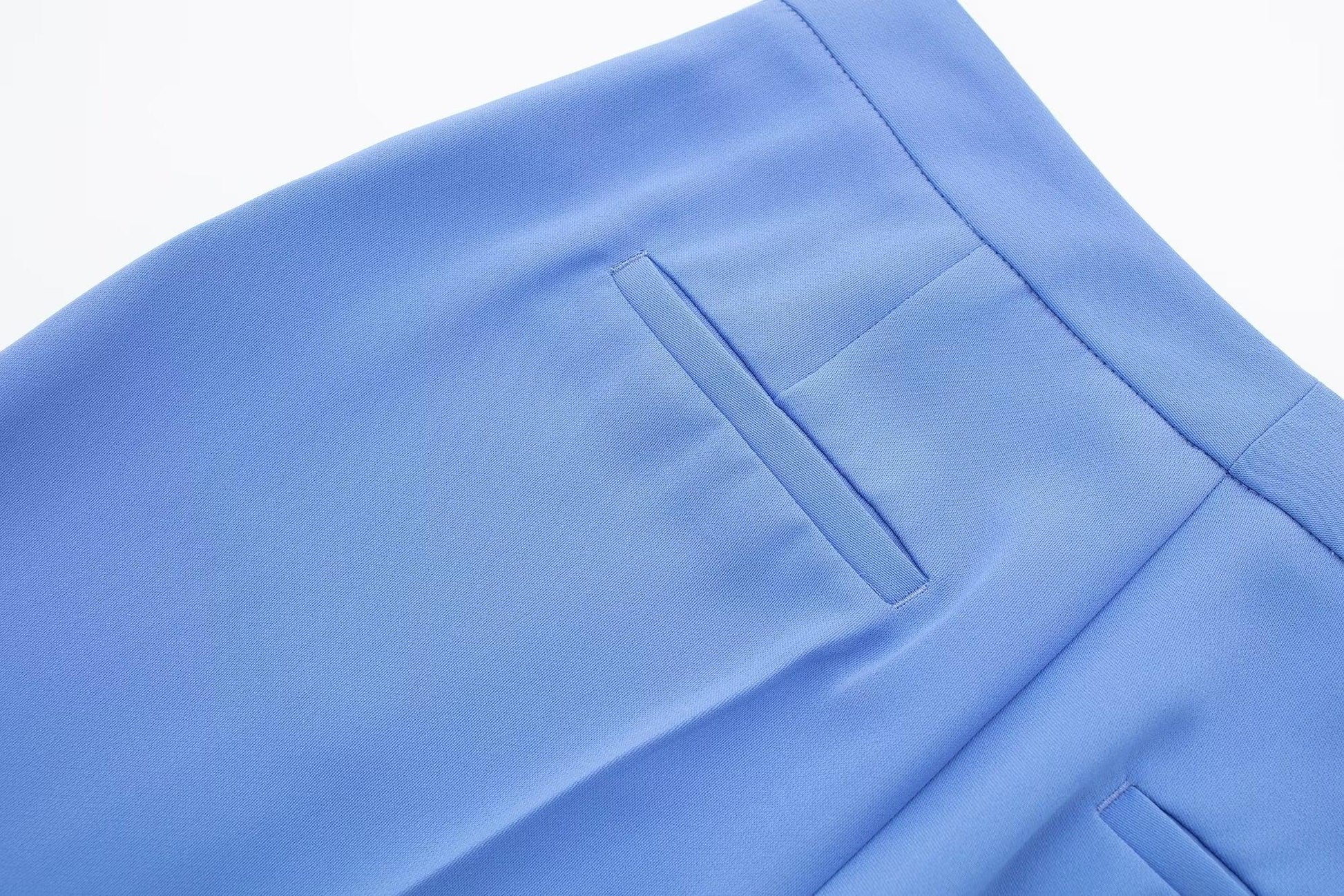BLUE STRAIGHT PANT - PRIBO