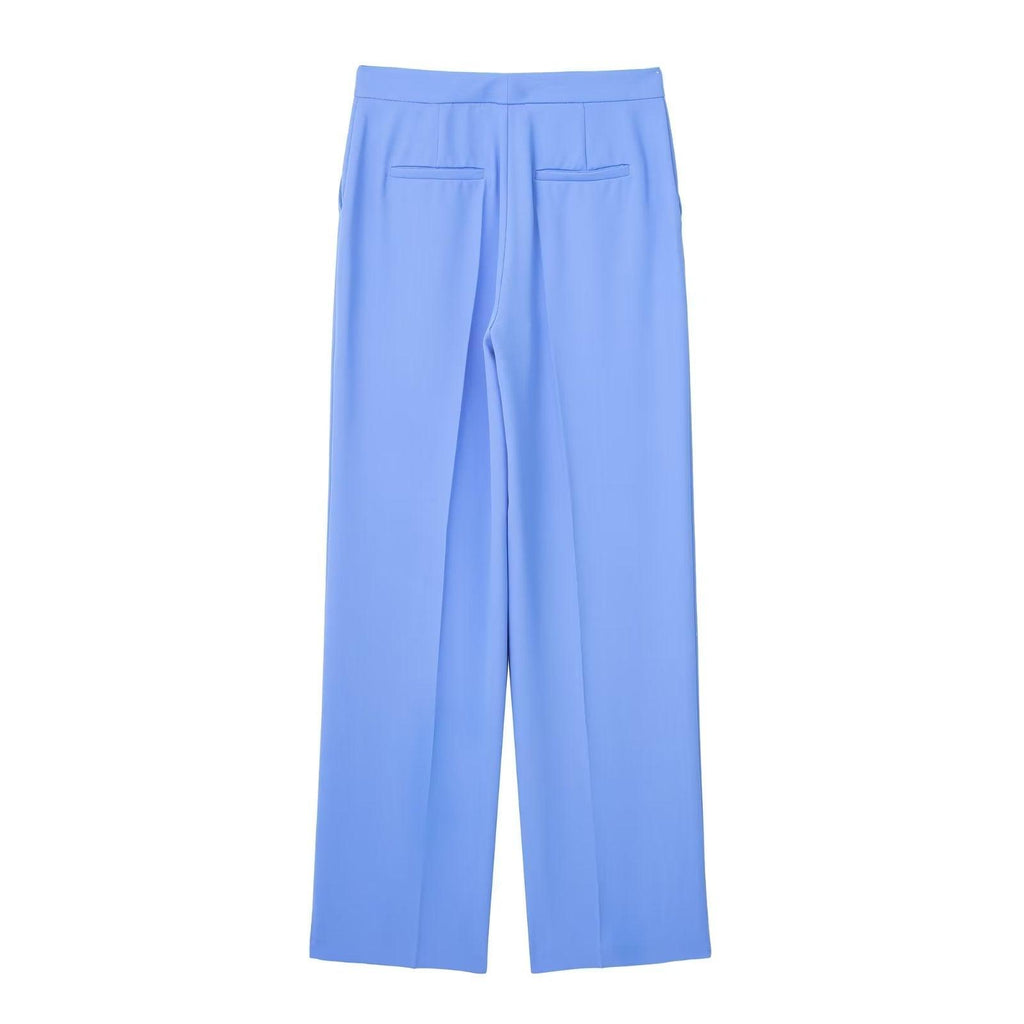 BLUE STRAIGHT PANT - PRIBO