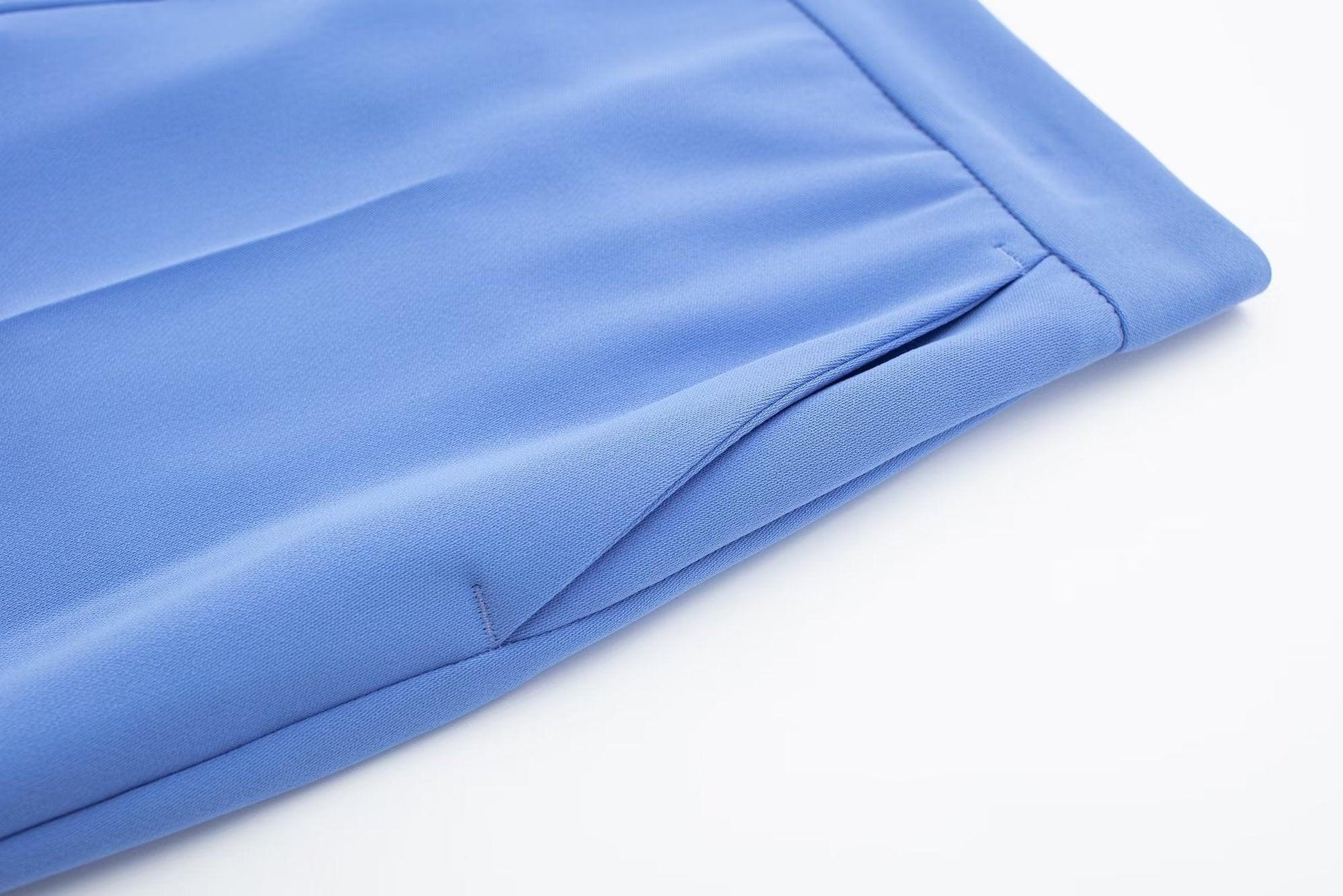 BLUE STRAIGHT PANT - PRIBO