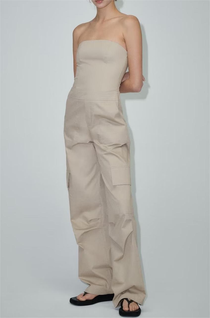 CARGO STYLE JUMPSUIT - PRIBO