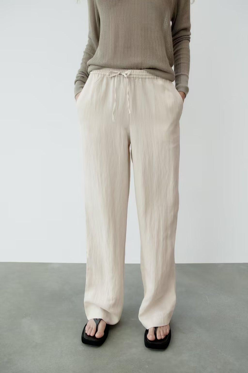 CASUAL WIDE LEG PANT - PRIBO