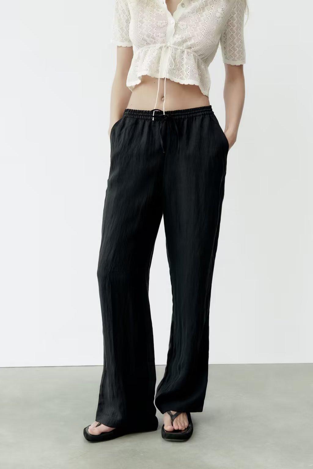 CASUAL WIDE LEG PANT - PRIBO