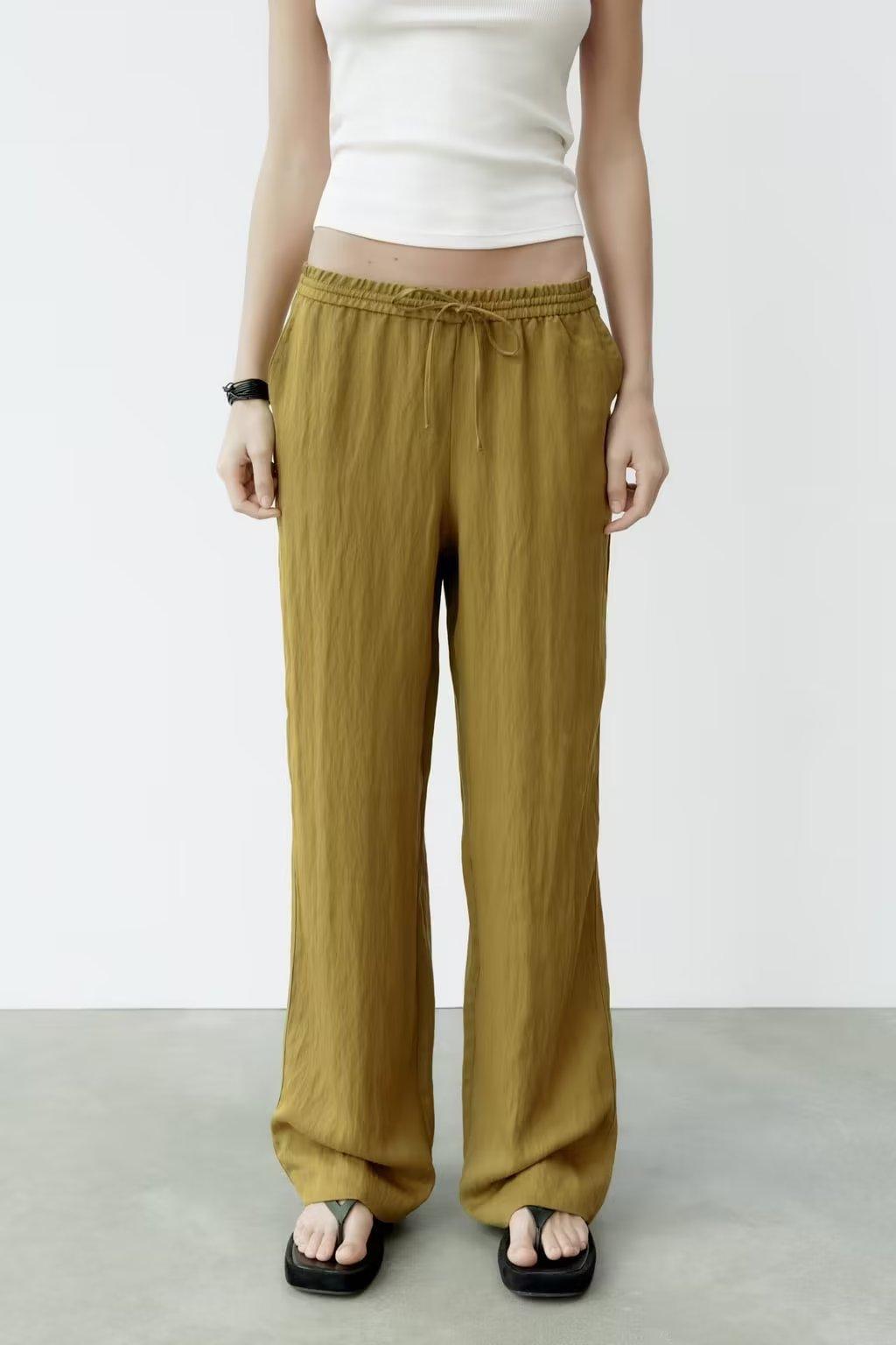 CASUAL WIDE LEG PANT - PRIBO