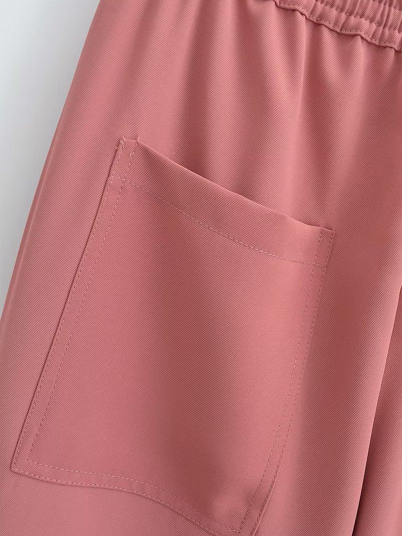CASUAL WIDE LEG PANT - PRIBO