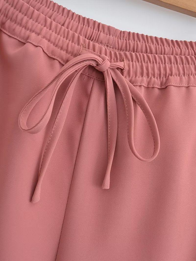 CASUAL WIDE LEG PANT - PRIBO