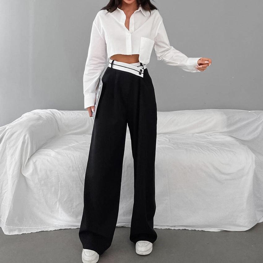 CONTRAST PANT - PRIBO