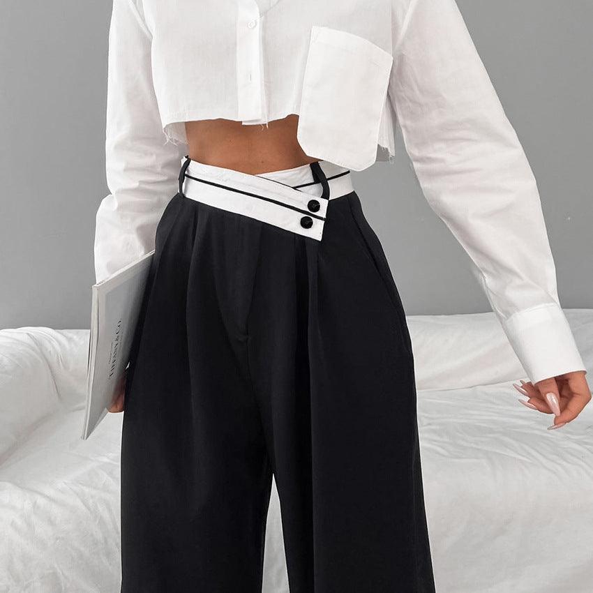 CONTRAST PANT - PRIBO