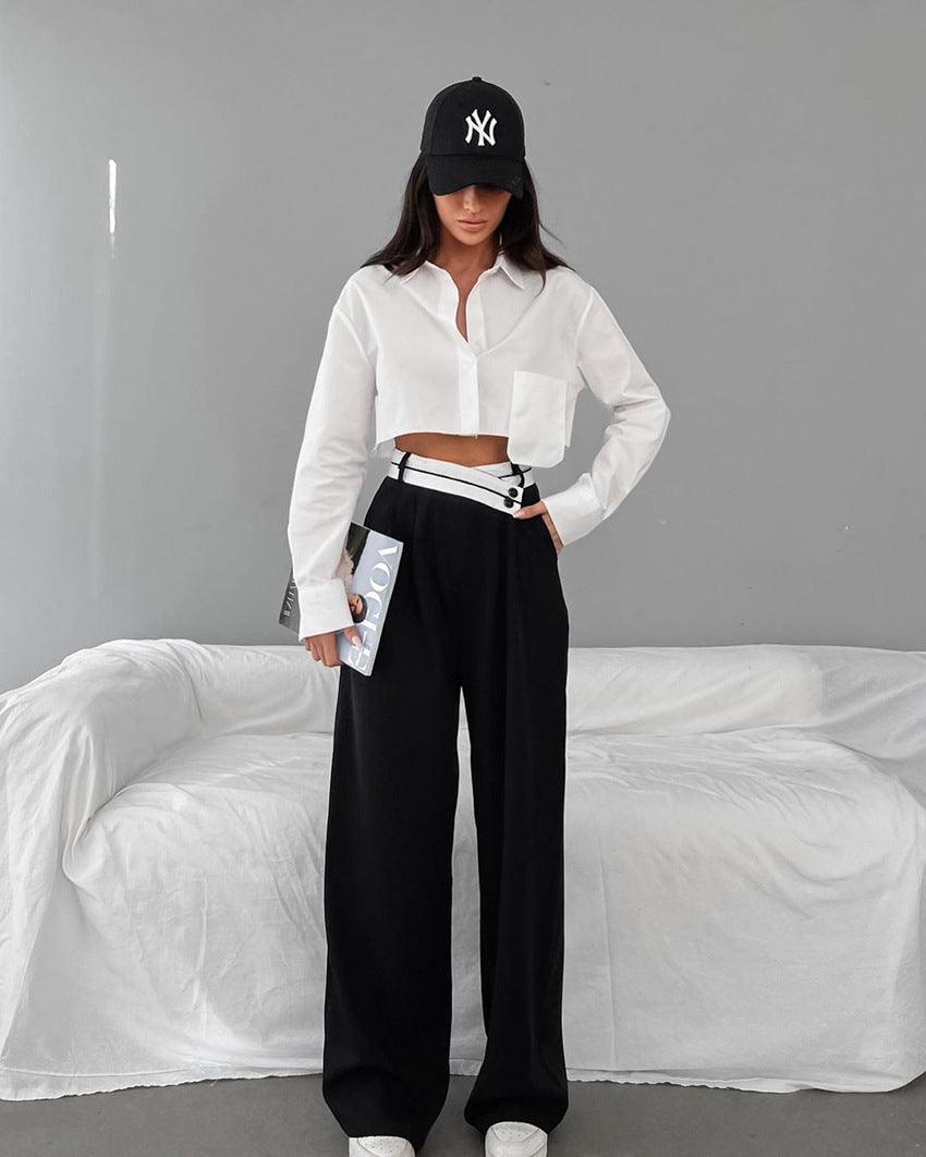 CONTRAST PANT - PRIBO