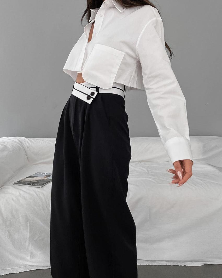 CONTRAST PANT - PRIBO
