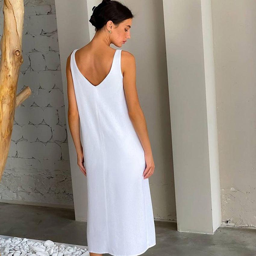 COTTON SUMMER DRESS - PRIBO