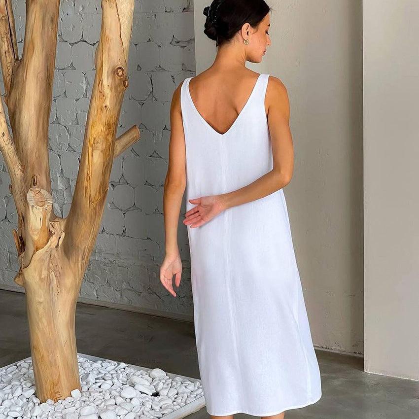 COTTON SUMMER DRESS - PRIBO