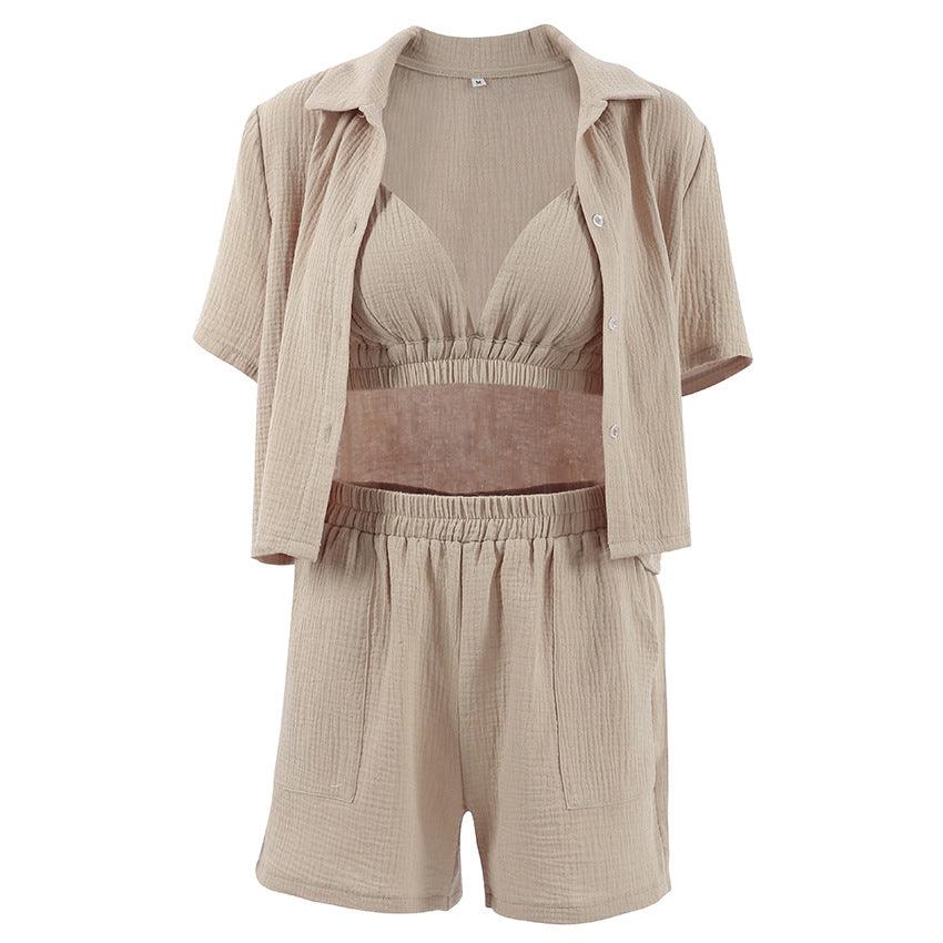 COTTON THREE PIECE SET - PRIBO