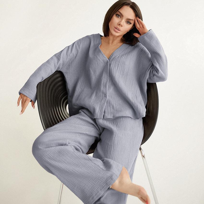 CREPE LOUNGEWEAR SET - PRIBO