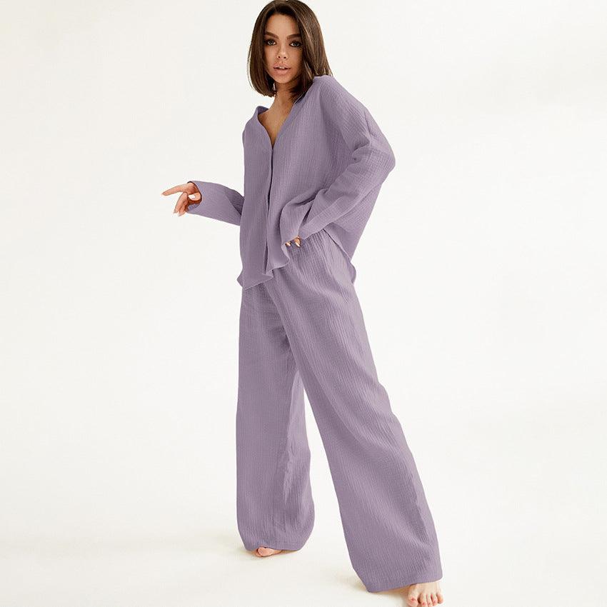 CREPE LOUNGEWEAR SET - PRIBO