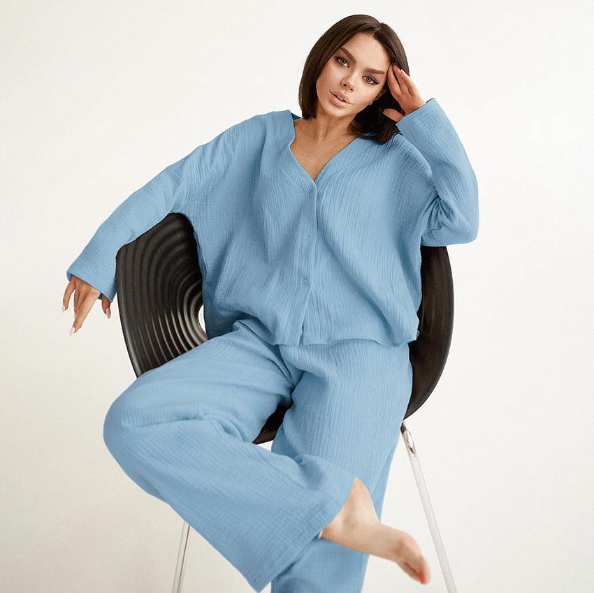 CREPE LOUNGEWEAR SET - PRIBO