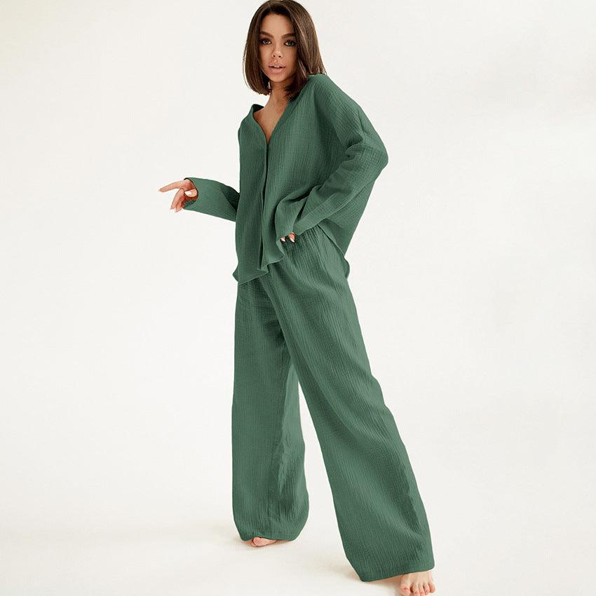 CREPE LOUNGEWEAR SET - PRIBO