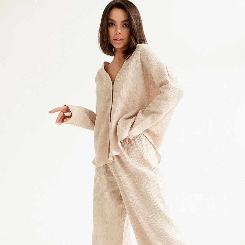CREPE LOUNGEWEAR SET - PRIBO