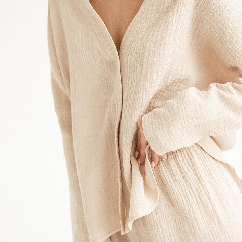 CREPE LOUNGEWEAR SET - PRIBO