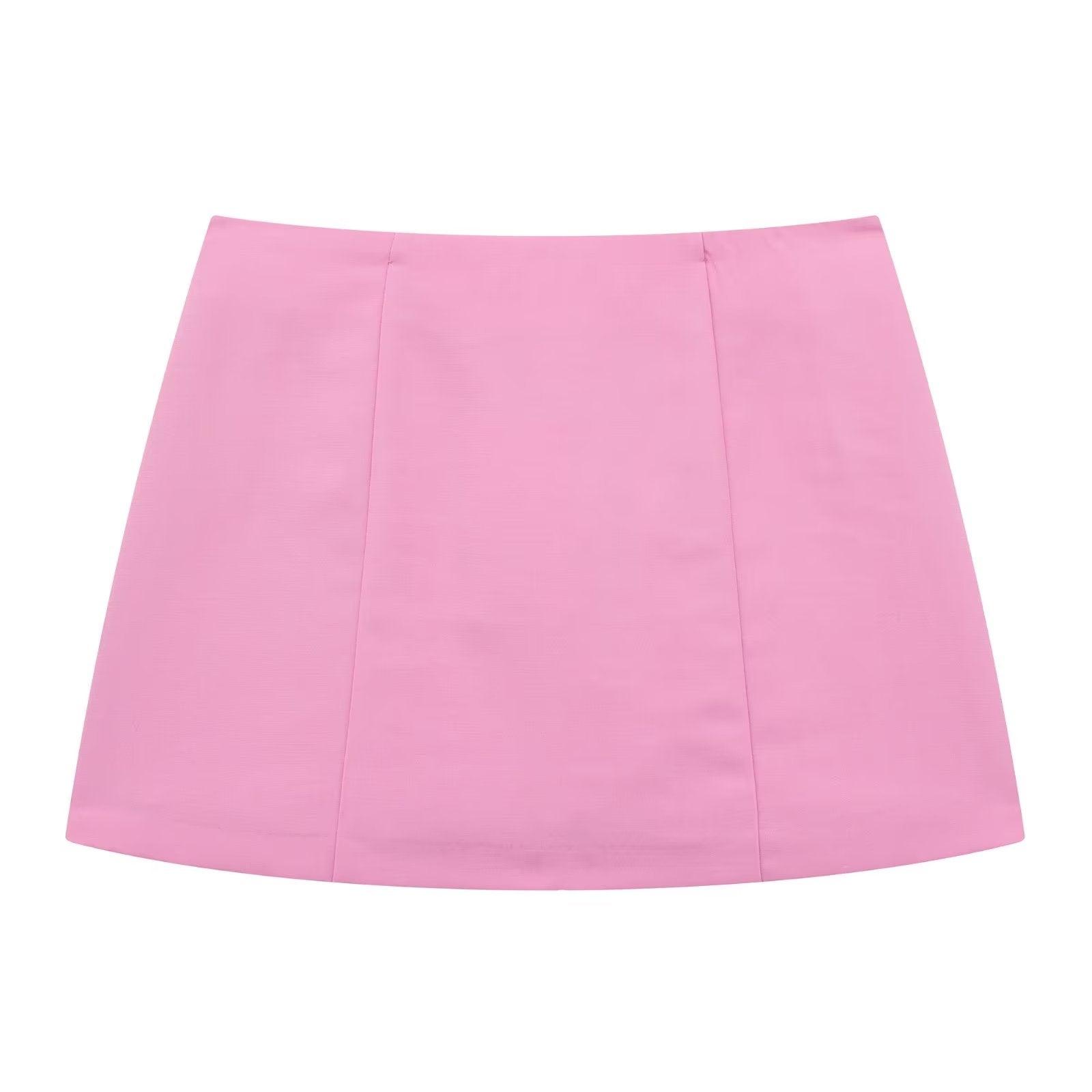 CROP BLAZER & SKIRT SET - PRIBO