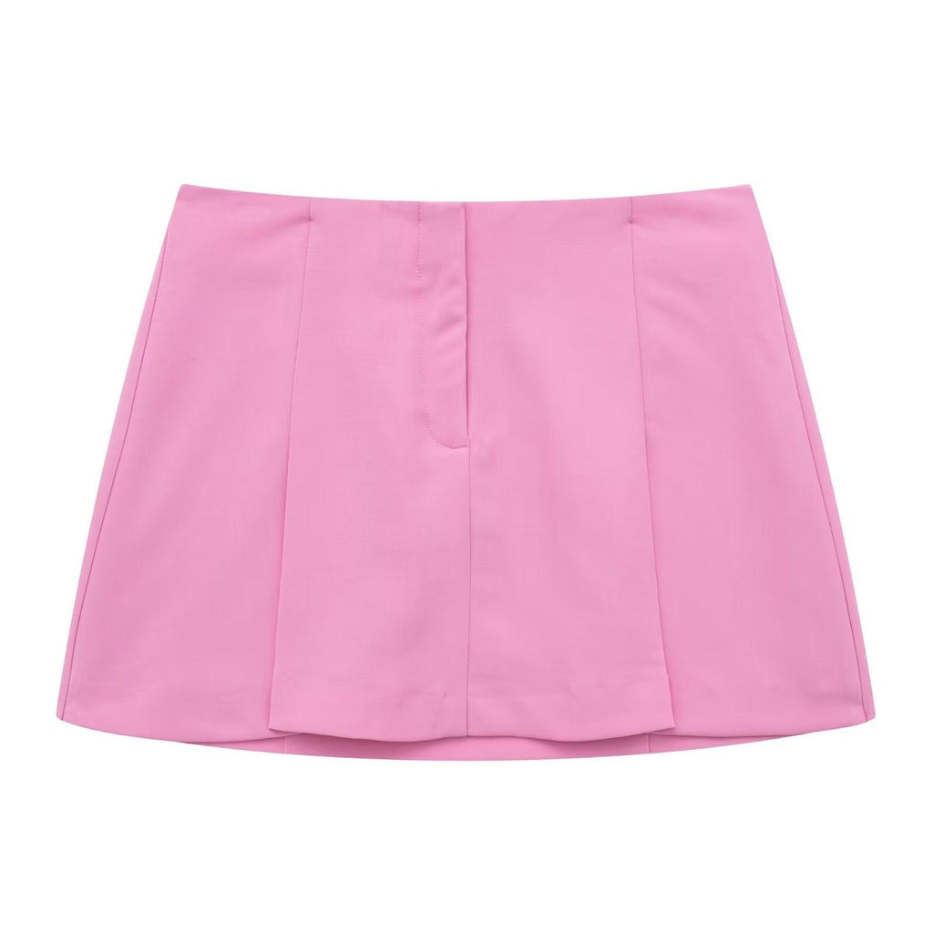 CROP BLAZER & SKIRT SET - PRIBO