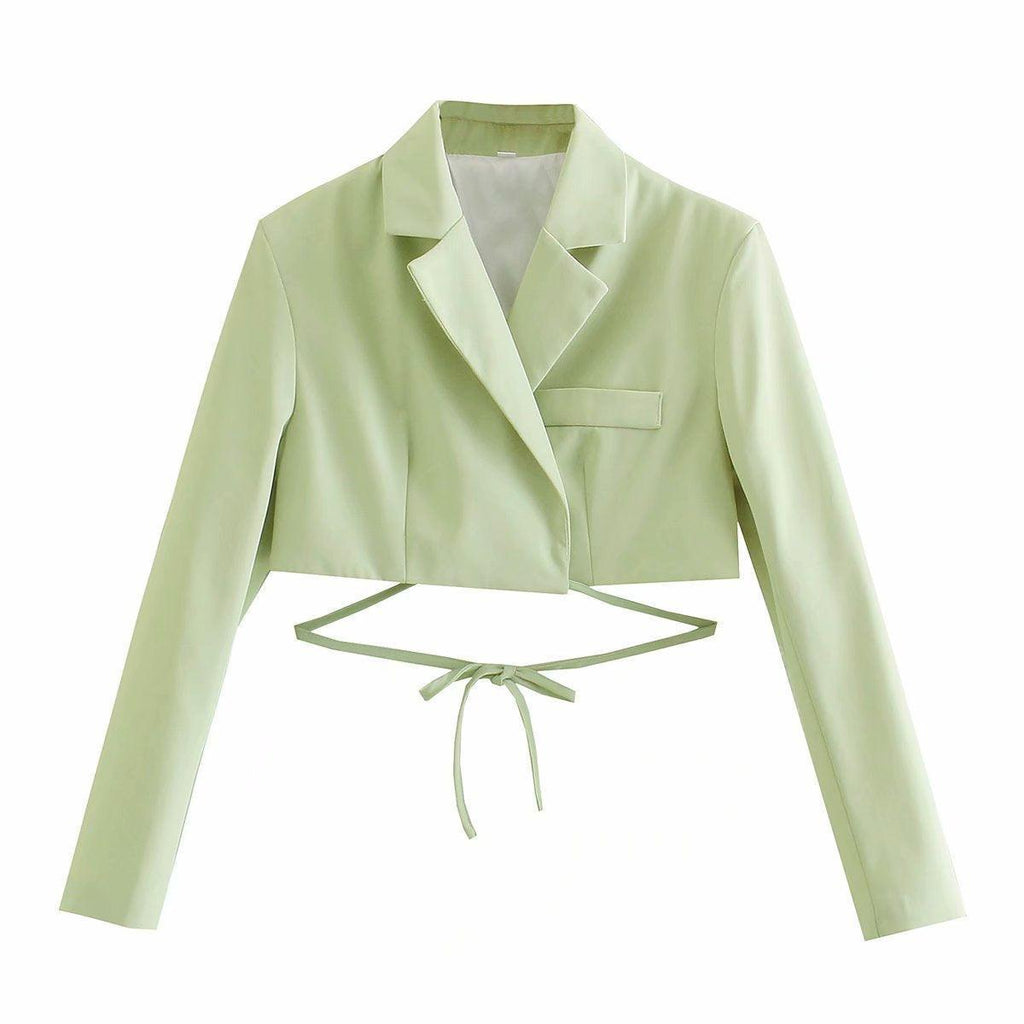 CROP BLAZER - PRIBO