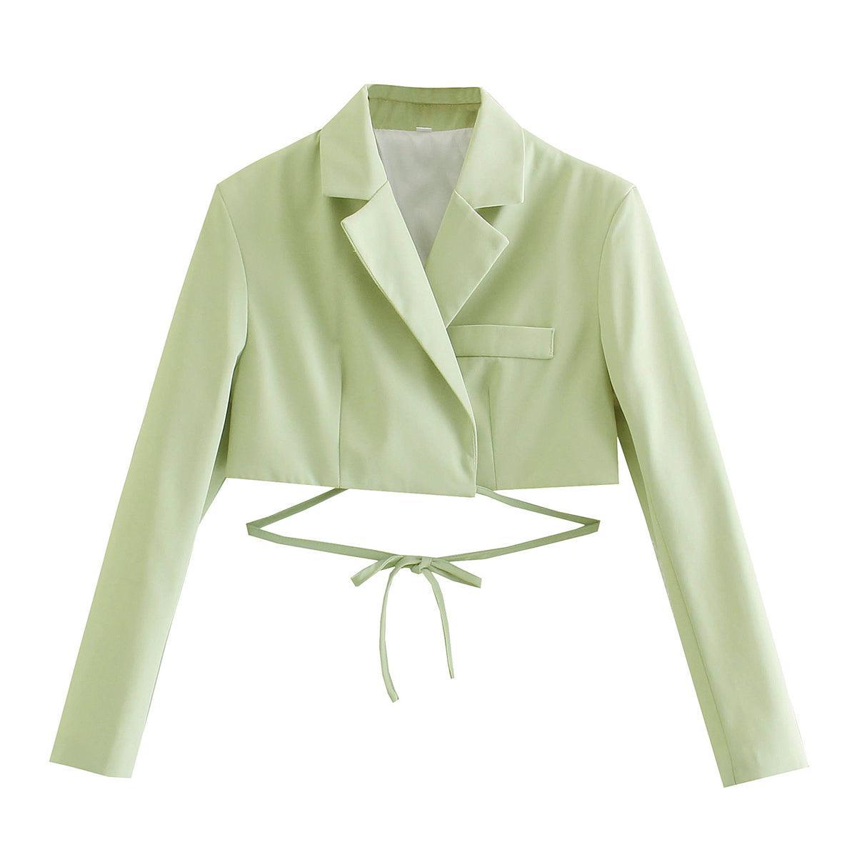 CROP BLAZER - PRIBO