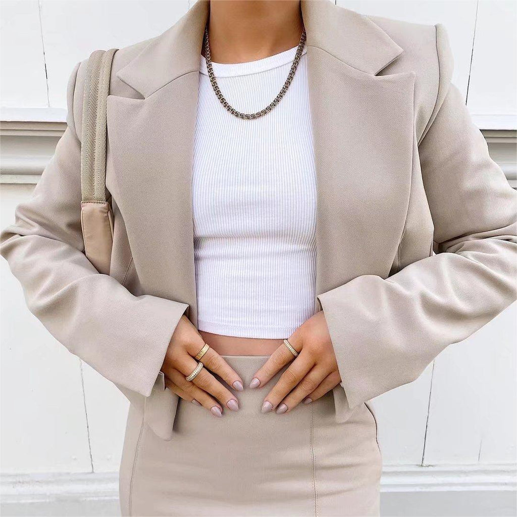 CROP BLAZER - PRIBO