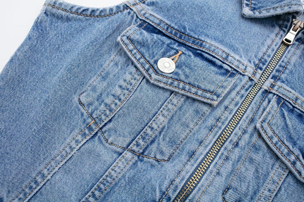 DENIM DRESS - PRIBO