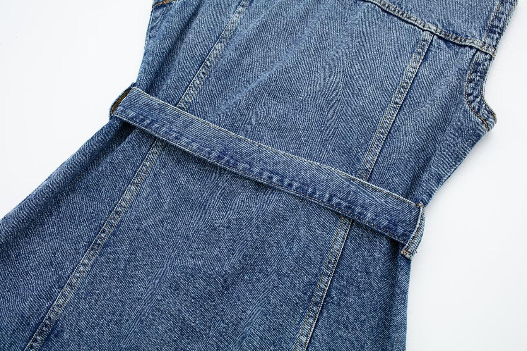 DENIM DRESS - PRIBO