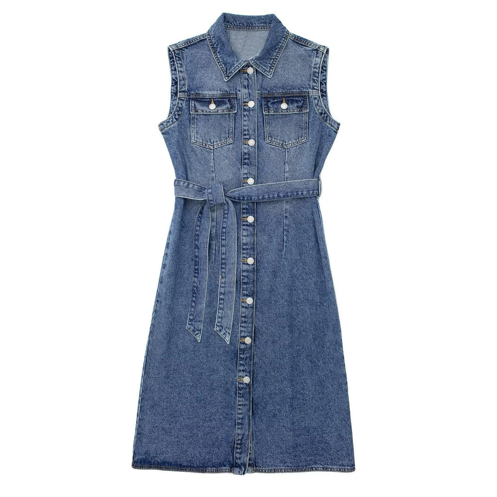 DENIM DRESS - PRIBO