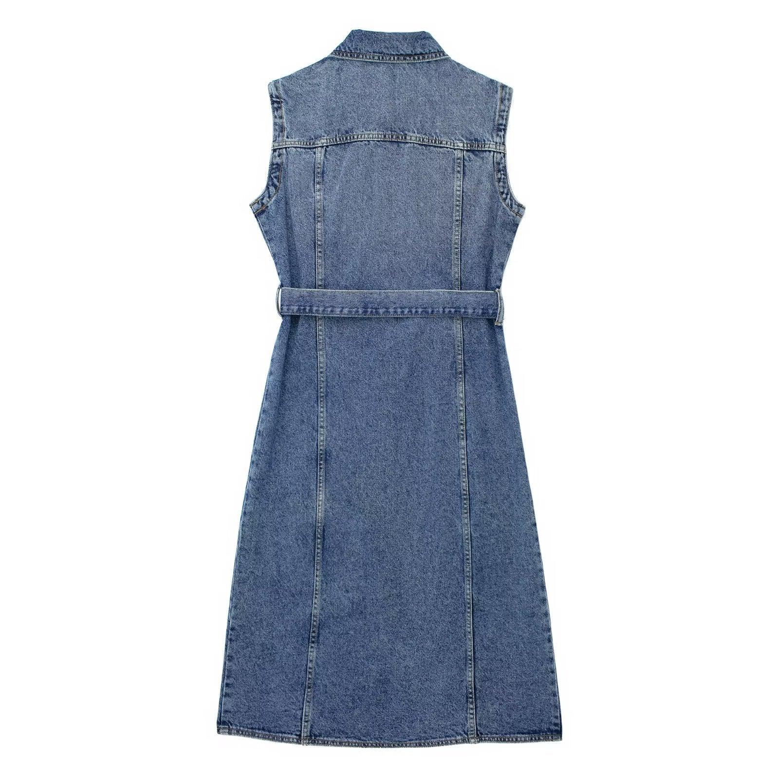 DENIM DRESS - PRIBO