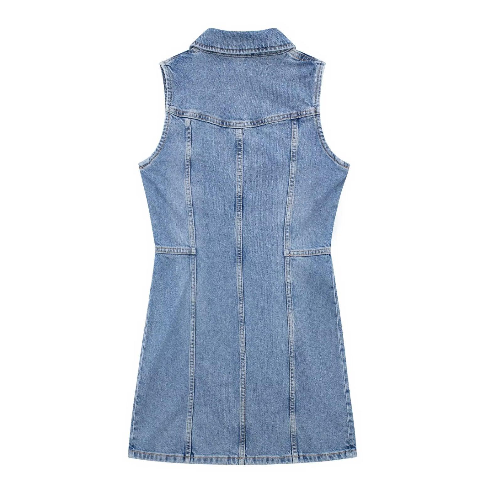 DENIM DRESS - PRIBO