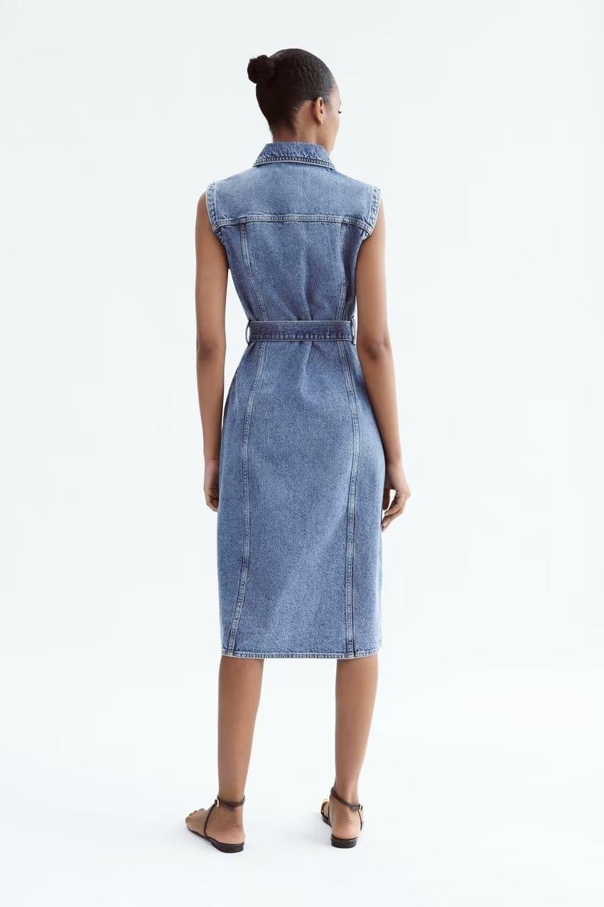 DENIM DRESS - PRIBO