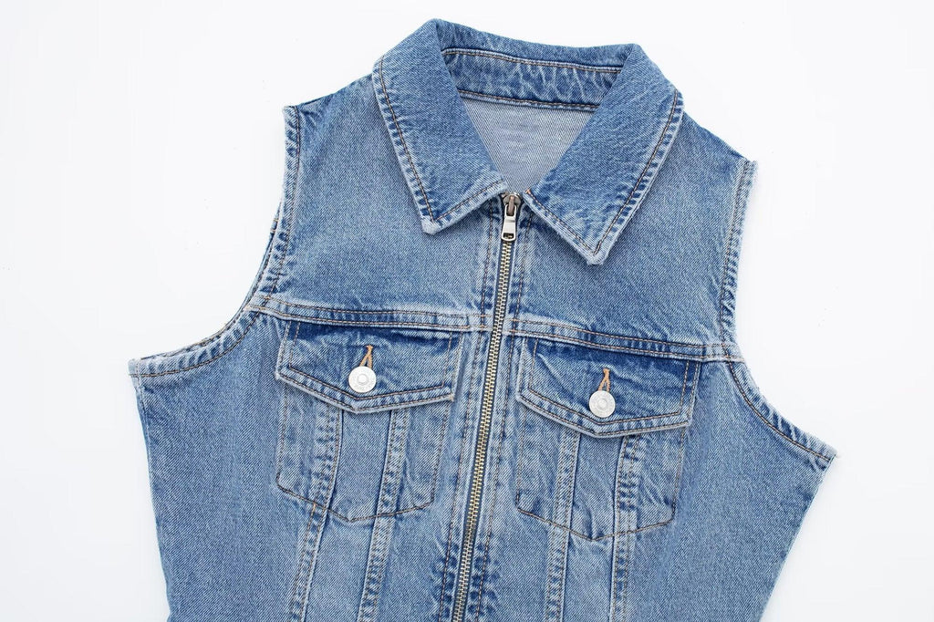 DENIM DRESS - PRIBO