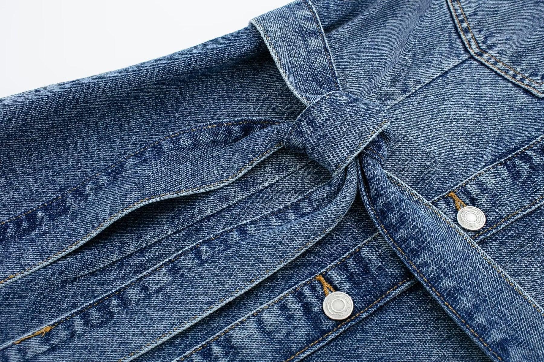 DENIM DRESS - PRIBO