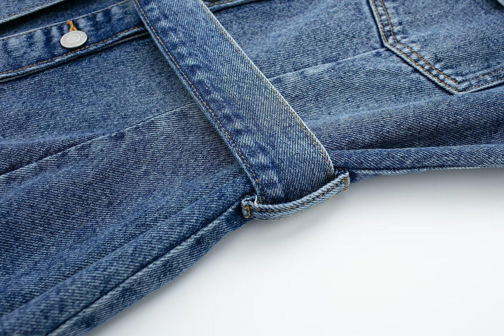 DENIM DRESS - PRIBO