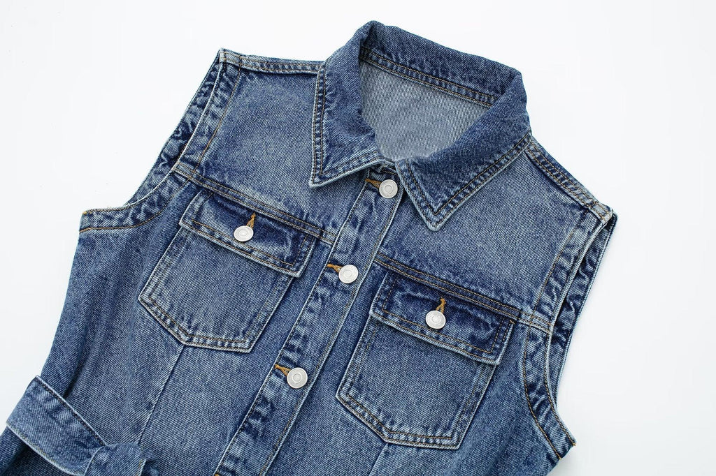 DENIM DRESS - PRIBO