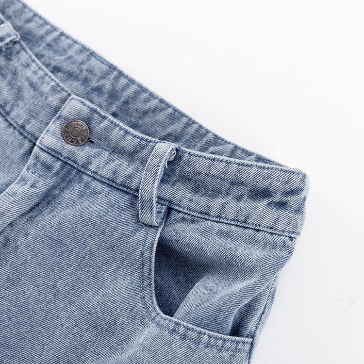 DENIM LONG SKIRT - PRIBO