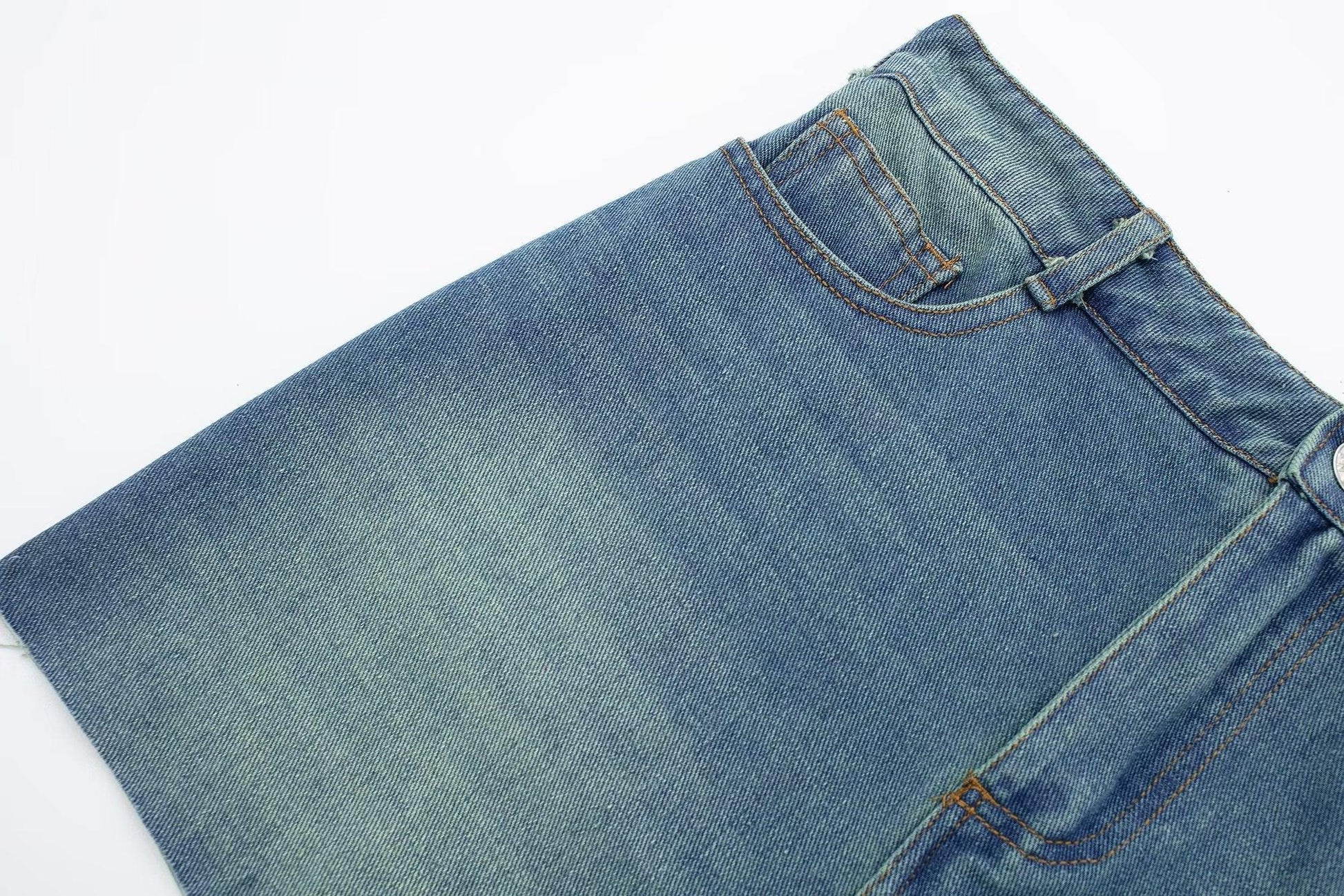 DENIM MINI SKIRT - PRIBO