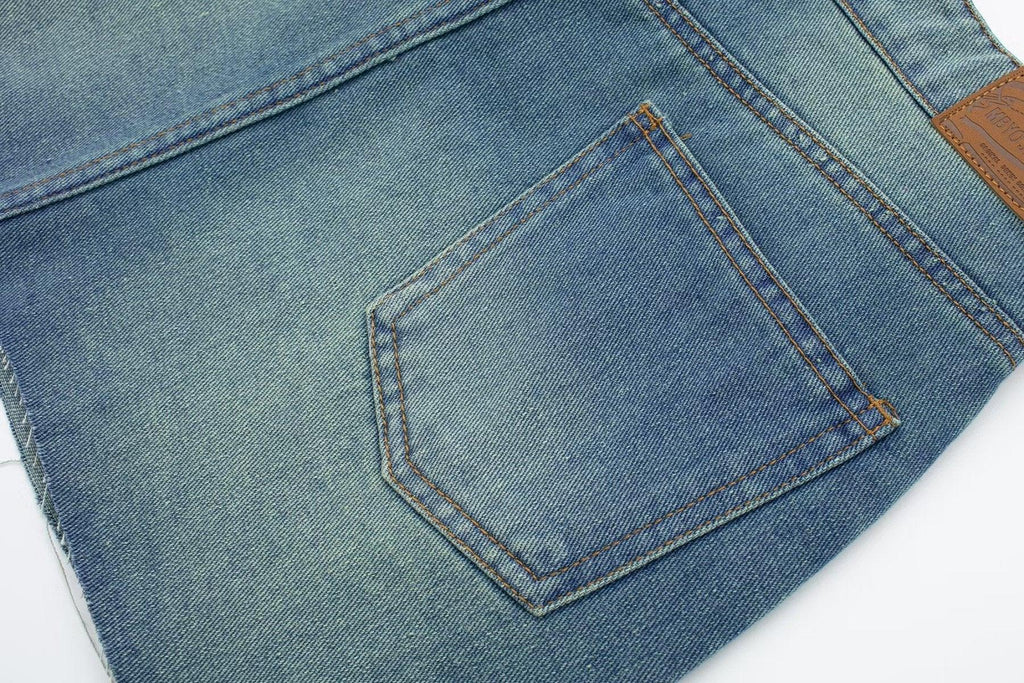 DENIM MINI SKIRT - PRIBO