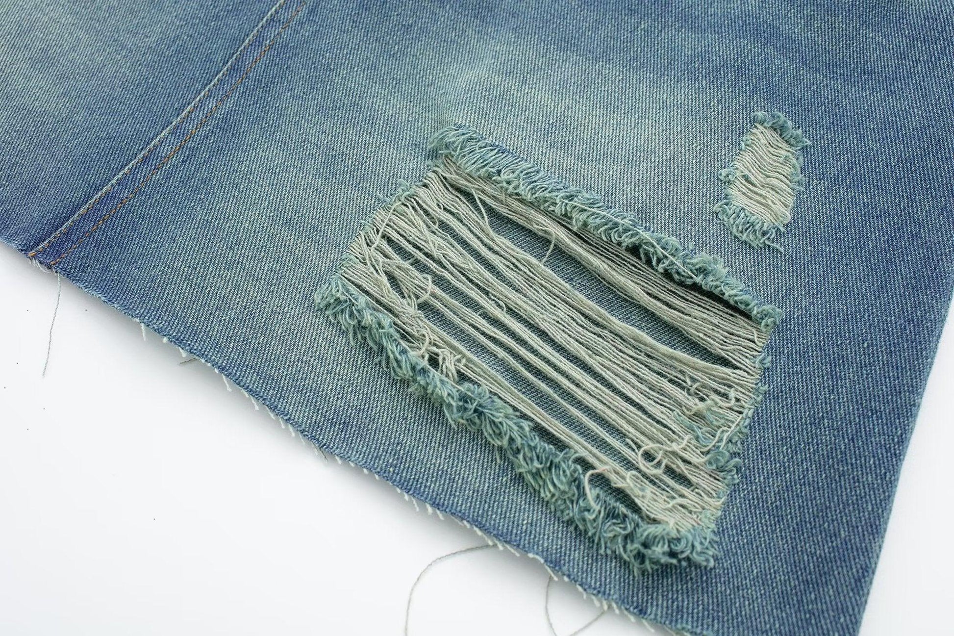 DENIM MINI SKIRT - PRIBO