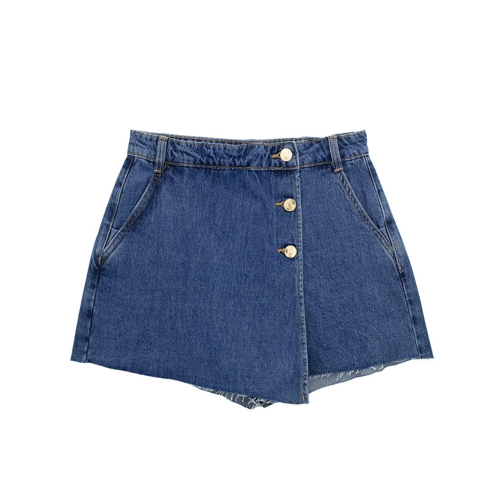 DENIM SKIRT - PRIBO