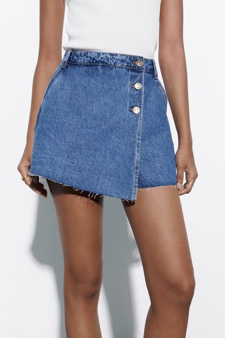 DENIM SKIRT - PRIBO