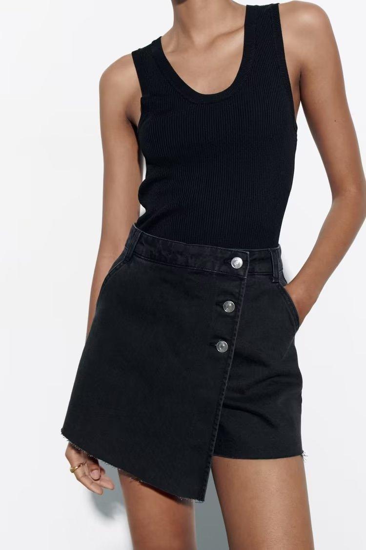 DENIM SKIRT - PRIBO