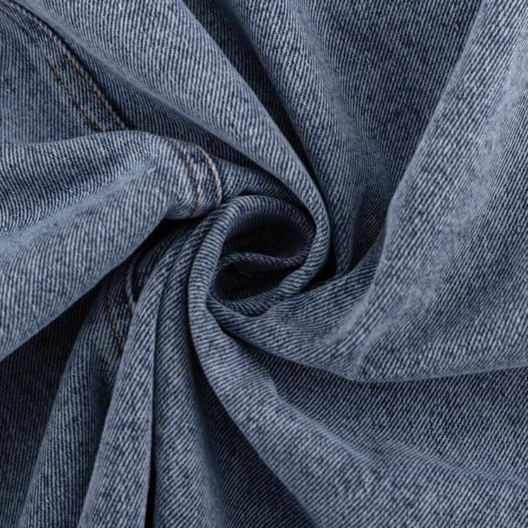 DENIM SPLIT SKIRT - PRIBO