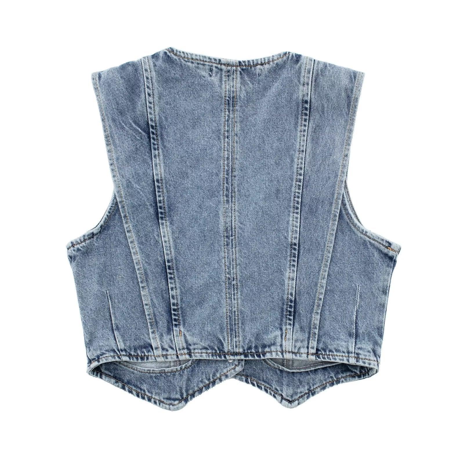 DENIM VEST - PRIBO
