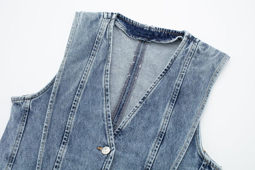 DENIM VEST - PRIBO