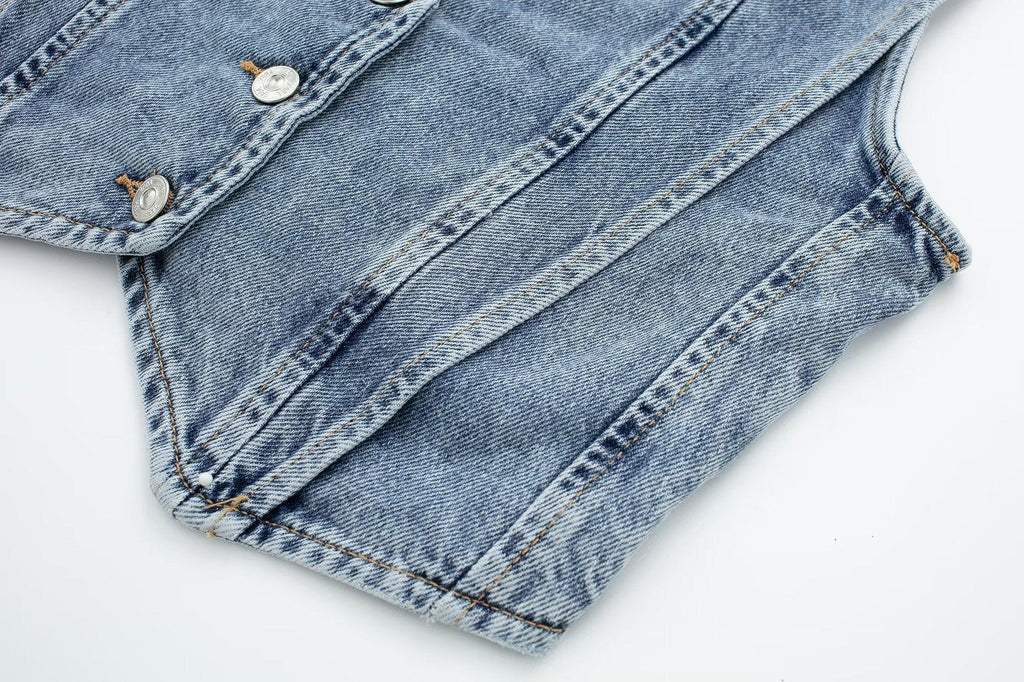 DENIM VEST - PRIBO