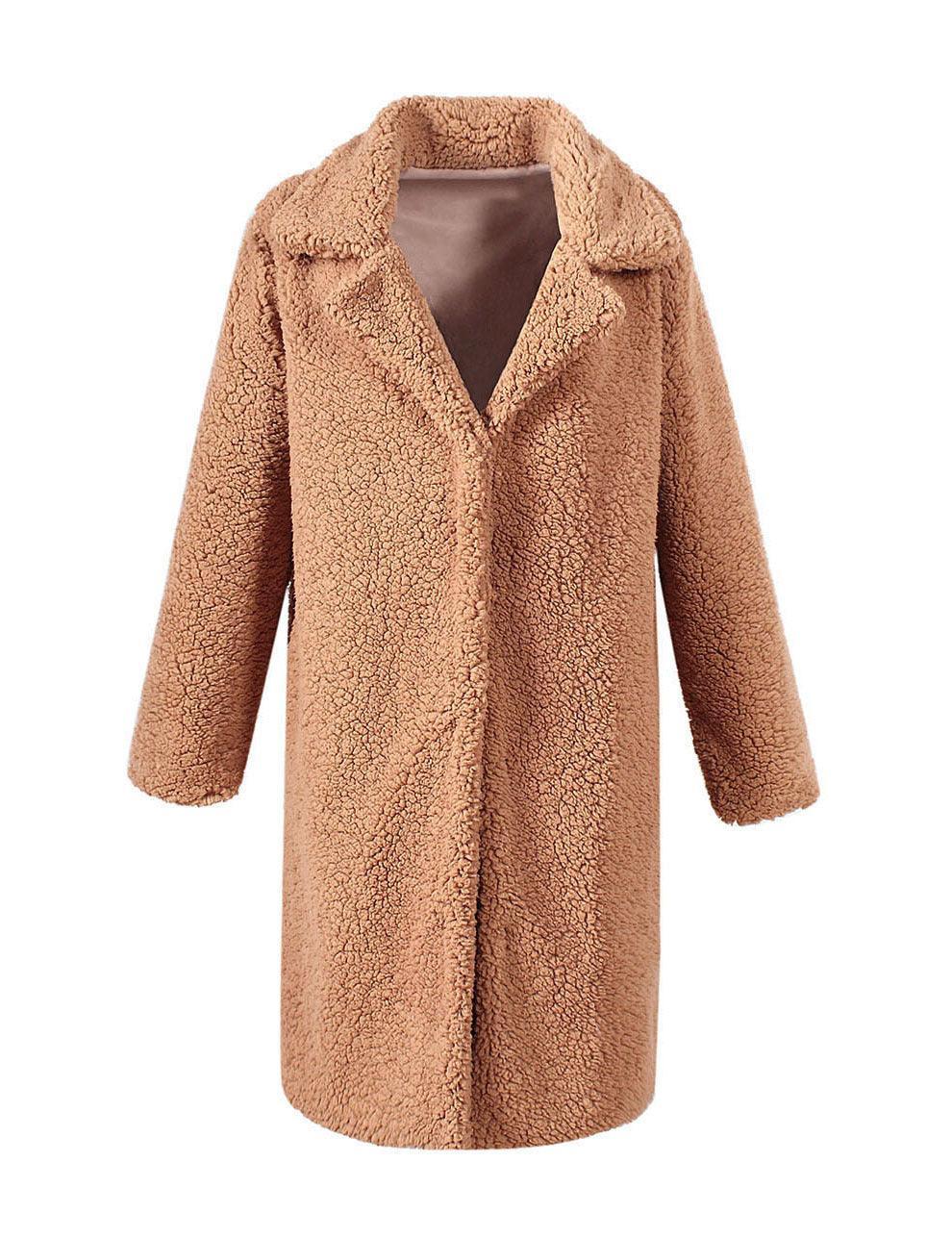 FAUX FUR COAT - PRIBO