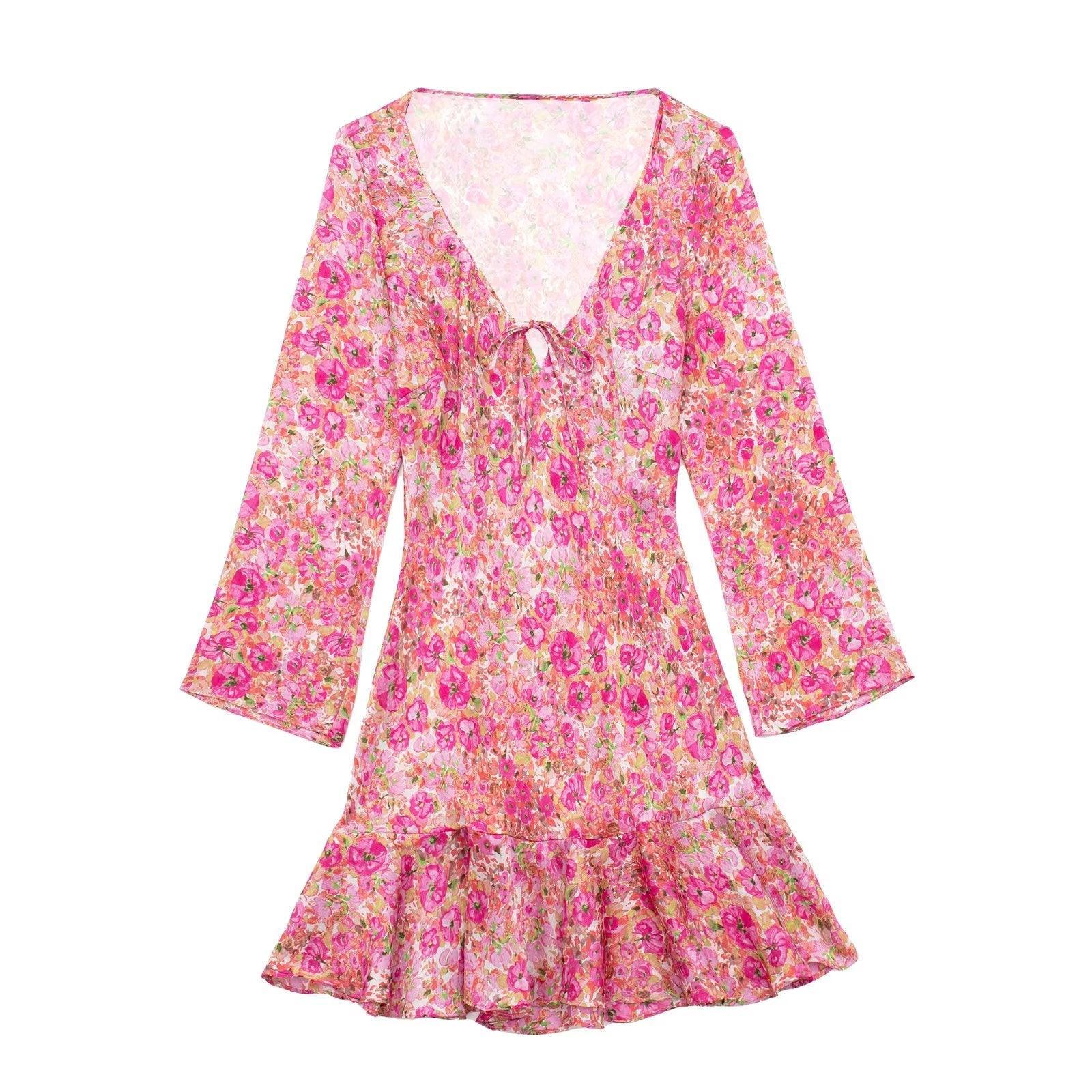 FLORAL DRESS - PRIBO